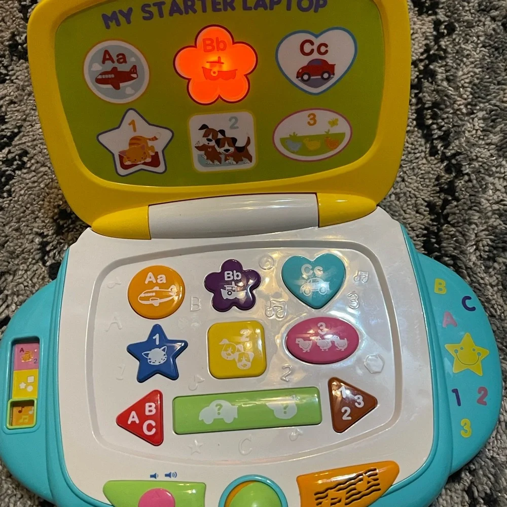 Colorful My Starter Laptop Toy - Picture 4 of 6